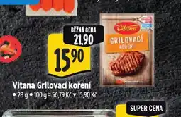 Albert Vitana grilovací koření nabídka