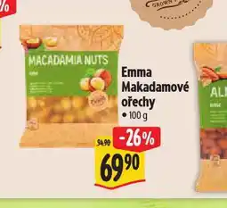 Albert Emma makadamové ořechy nabídka