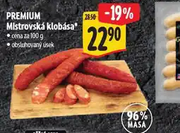 Albert Mistrovská klobása nabídka