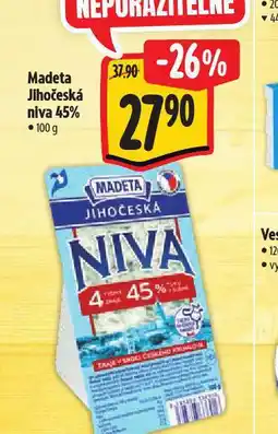 Albert Madeta jihočeská niva 45% nabídka