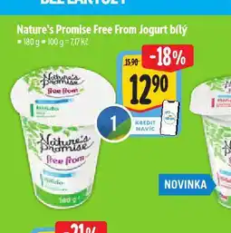 Albert Free from jogurt bílý nabídka