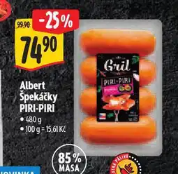 Albert Špekáčky piri piri nabídka