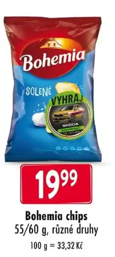Qanto Bohemia chips nabídka