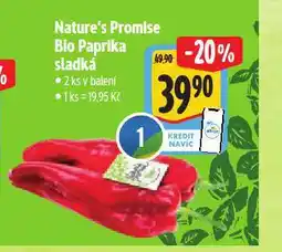 Albert Bio paprika sladká nabídka