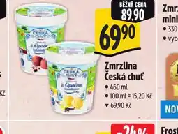 Albert Zmrzlina česká chu´t nabídka