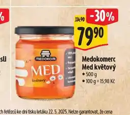 Albert Medokomerc med květový nabídka