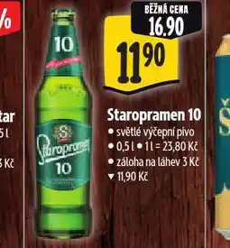 Albert Pivo staropramen 10 nabídka