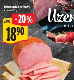 Albert Debrecínská pečeně nabídka