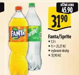 Albert Fanta / sprite nabídka