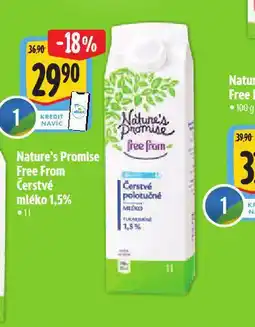 Albert Free from čerstvé mléko 1,5% nabídka