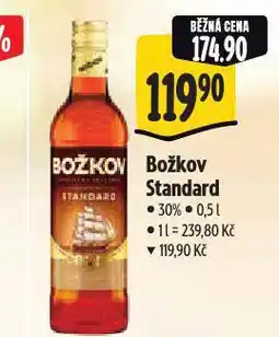 Albert Božkov standard nabídka