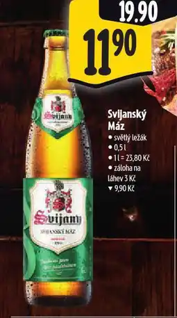 Albert Pivo svijanský máz nabídka