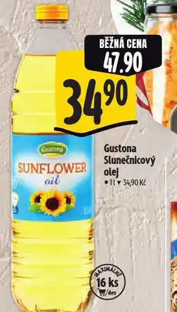Albert Gustona slunečnicový olej nabídka