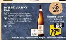 Albert Ryzlink vlašský nabídka