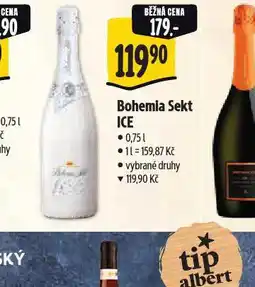 Albert Bohemia sekt ice nabídka