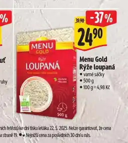 Albert Menu gold rýže loupaná nabídka