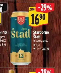Albert Pivo starobrno štatl nabídka