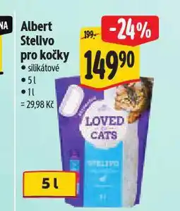 Albert Allbert stelivo pro kočky nabídka