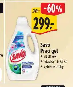 Albert Savo prací gel nabídka