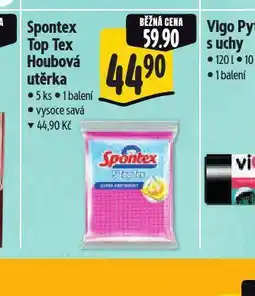 Albert Spontex top tex houbová utěrka nabídka