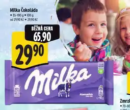 Albert Milka čokoláda nabídka