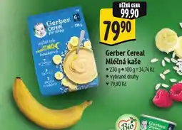 Albert Gerber cereal mléčná kaše nabídka