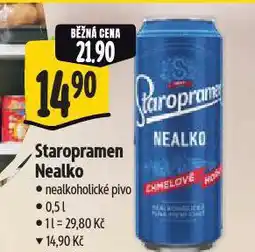 Albert Pivo staropramen nealko nabídka