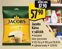 Albert Jacobs káva v sáčcích nabídka