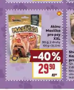 Billa Akinu masíčka pro psy xxl nabídka