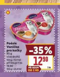 Billa Poésie vanička pro kočky nabídka