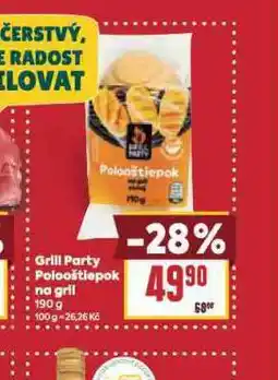 Billa Gill party polooštiepok na gril nabídka