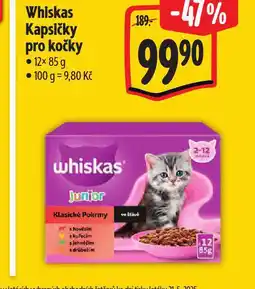 Albert Whiskas kapsičky pro kočky nabídka