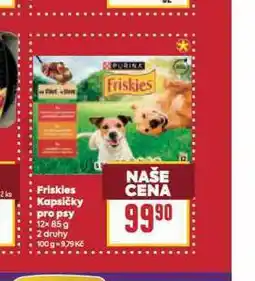 Billa Friskies kapsičky pro psy nabídka