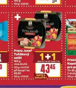 Billa Franz josef tuňákový salát nabídka