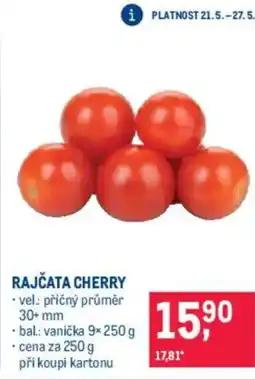 Makro Rajčata cherry nabídka