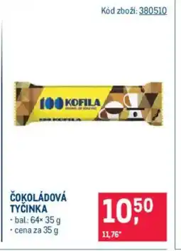 Makro Čokoládová tyčinka nabídka
