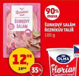 Penny Market ŠUNKOVÝ SALÁM ŘEZNÍKŮV TALÍŘ, 100 g nabídka