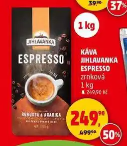 Penny Market JIHLAVANKA SILNA ESPRESSO KÁVA zrnková, 1 kg nabídka