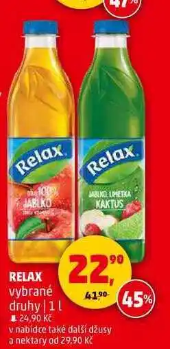 Penny Market RELAX vybrané druhy, 1 l nabídka