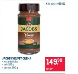 Makro JACOBS Velvet crema nabídka