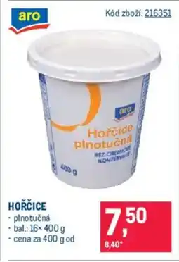 Makro Hořčice nabídka