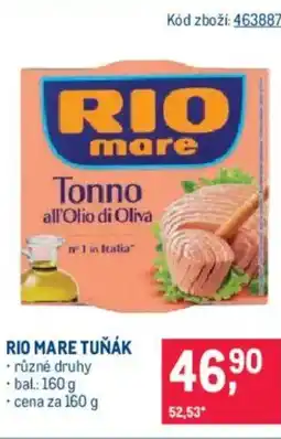 Makro Rio Mare tuňák nabídka