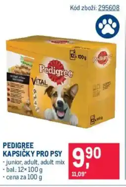 Makro PEDIGREE Kapsičky pro psy nabídka