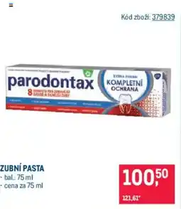 Makro PARODONTAX Zubní pasta nabídka
