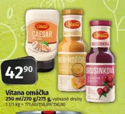 COOP TIP VITANA omáčka nabídka