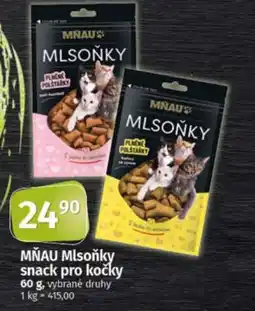 COOP TIP MŇAU Mlsoňky snack pro kočky nabídka
