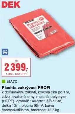 DEK DEK Plachta zakrývací Profi nabídka