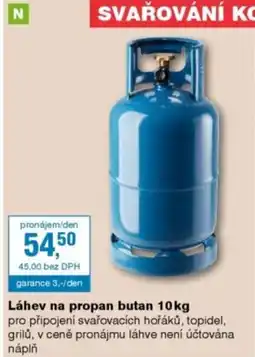 DEK Láhev na Propan butan nabídka