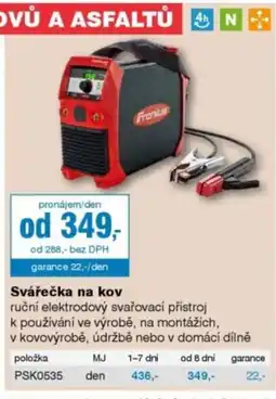 DEK Svářečka na kov nabídka
