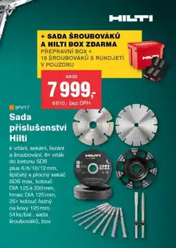 DEK Sada příslušenství Hilti nabídka